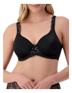 Gorgeous Silhouette T-shirt Bra in Black