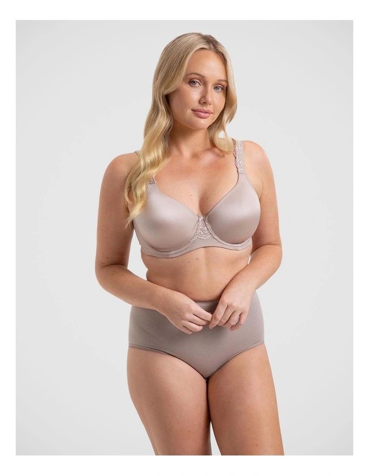 Gorgeous Silhouette T-shirt Bra in Beige image 5