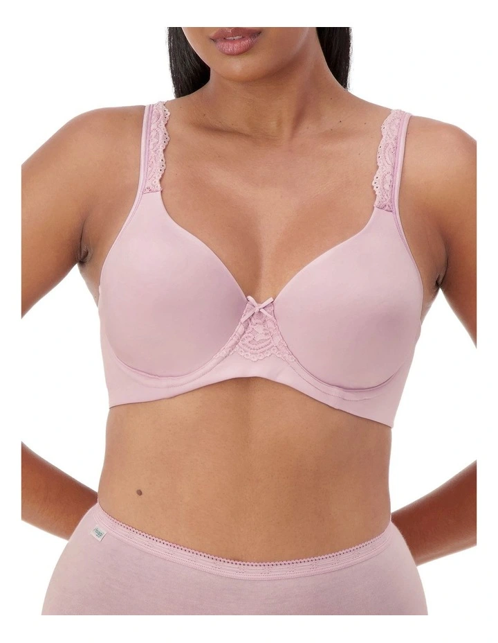 Gorgeous Silhouette T-shirt Bra in Pink image 1