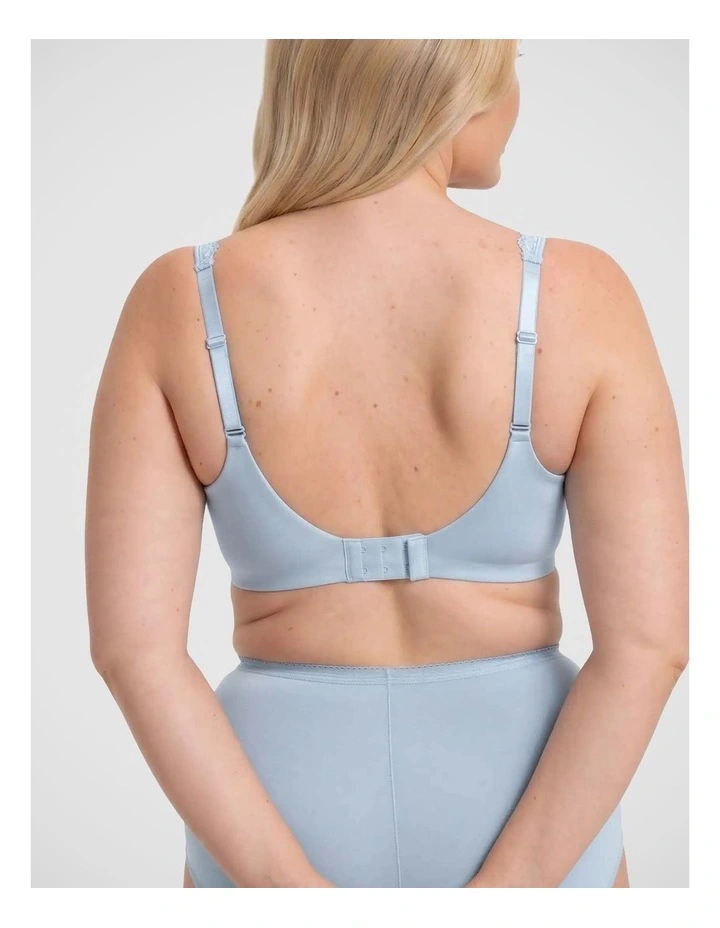 Gorgeous Silhouette T-shirt Bra in Blue image 2