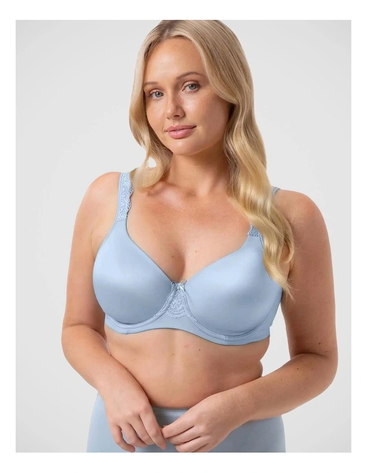 Gorgeous Silhouette T-shirt Bra in Blue image 4