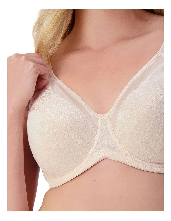 Endless Comfort Soft Cup Bra in Beige image 4