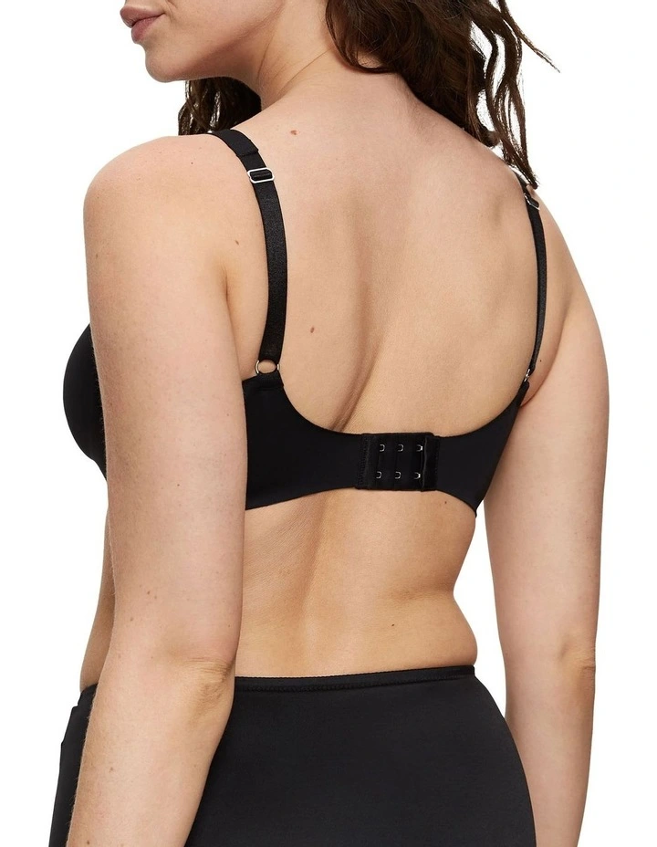 True Shape Sensation Wirefree Minimiser Bra in Black image 2
