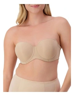 Beautiful Silhouette Strapless Bra in Nude