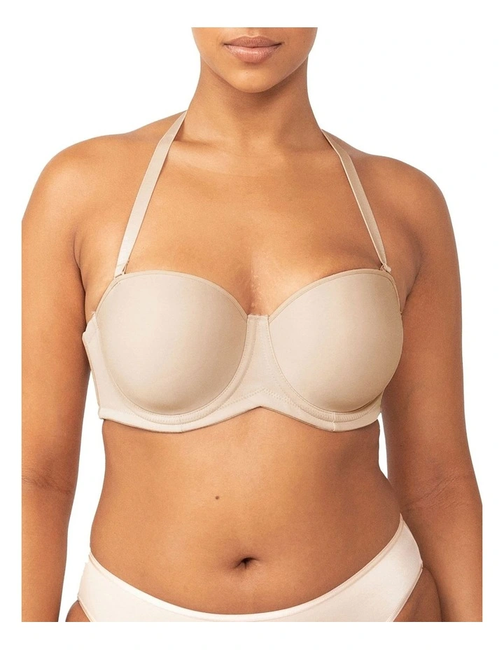 Beautiful Silhouette Strapless Bra in Nude image 4