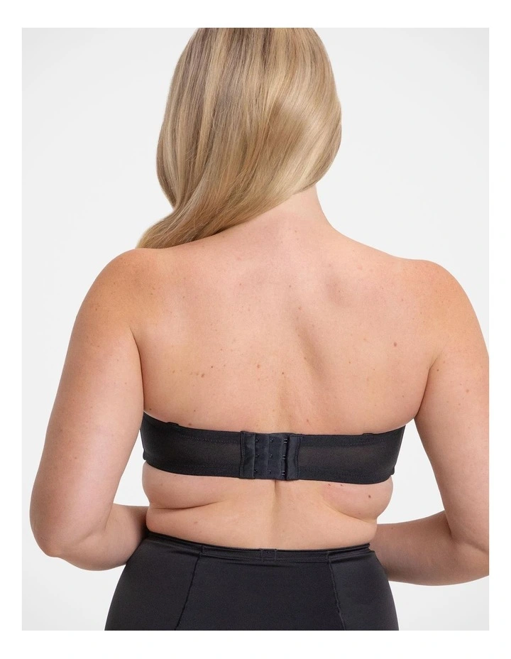 Beautiful Silhouette Strapless Bra in Black image 2