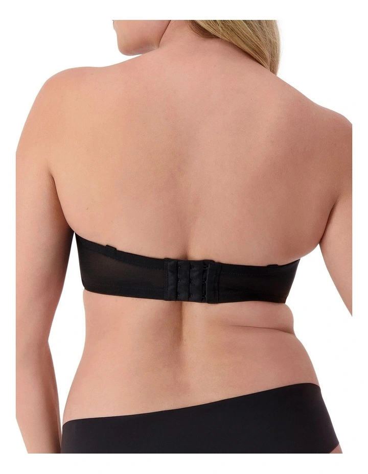 Beautiful Silhouette Strapless Bra in Black image 3