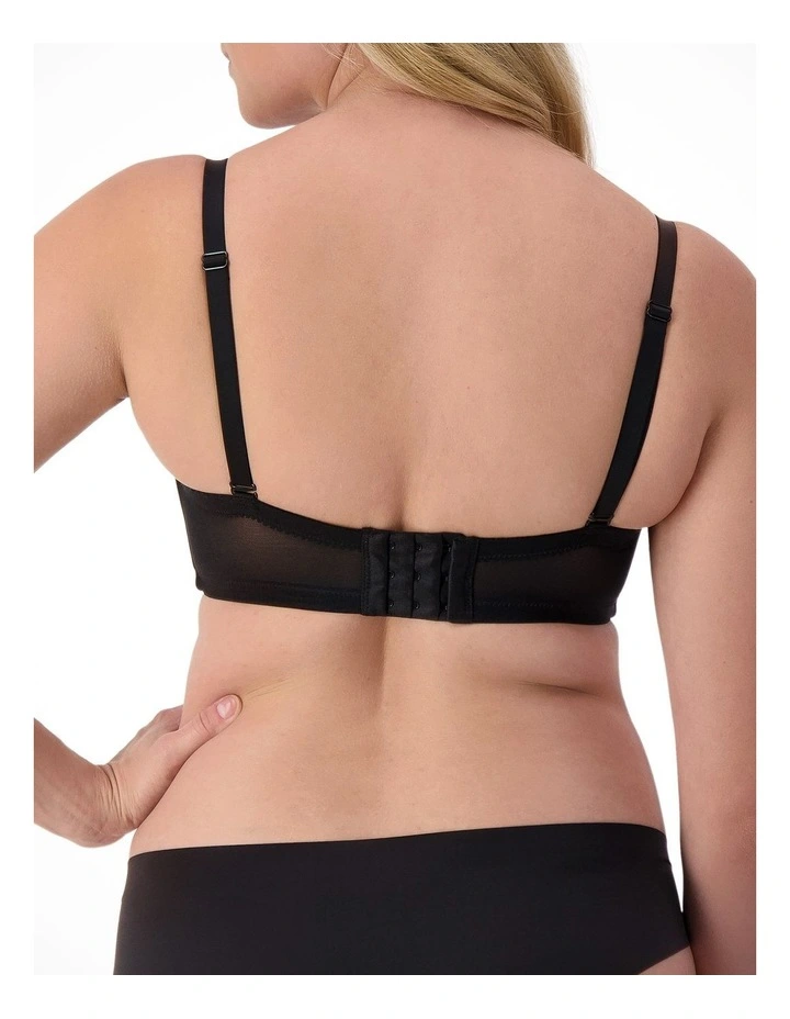 Beautiful Silhouette Strapless Bra in Black image 4