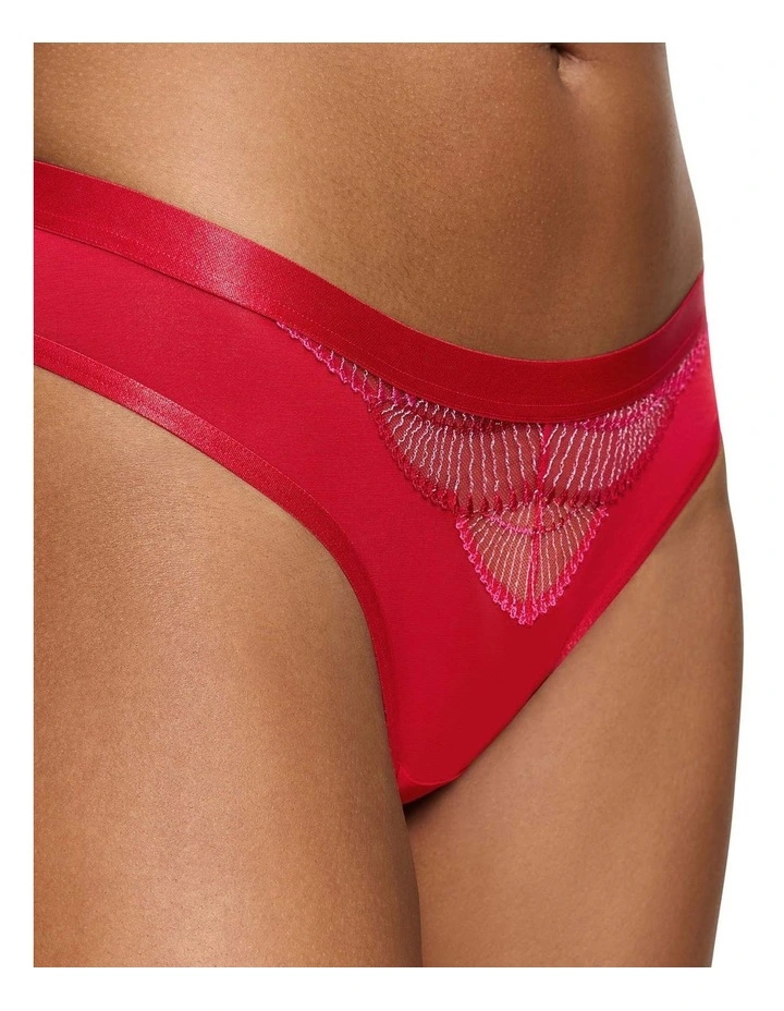 Palina Sea Full of Stars Brazillian Brief in Red image 3