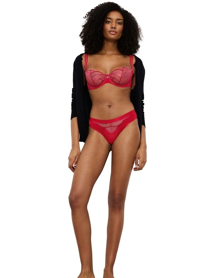 Palina Sea Full of Stars Brazillian Brief in Red image 4