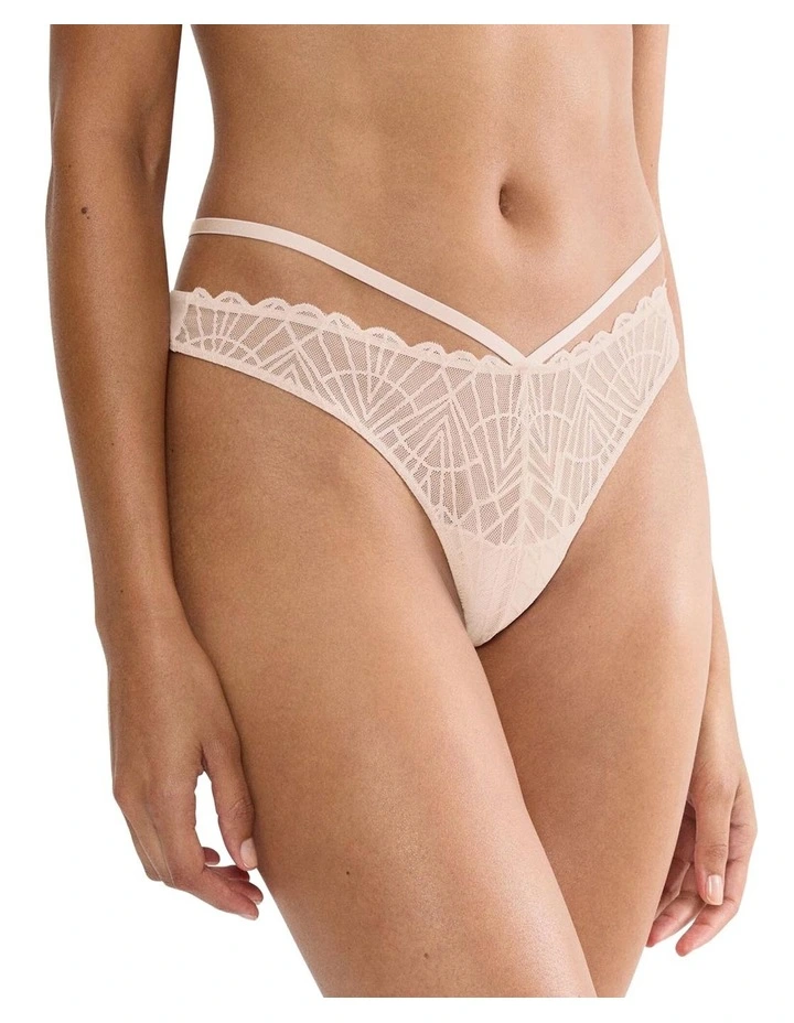 That Night in Vegas String Brief in Porcelain image 1