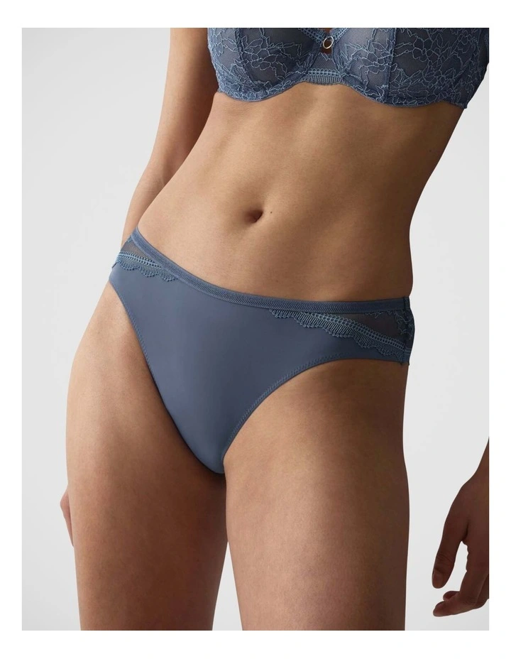 Comfort Allure Brazilian Brief in grey image 1