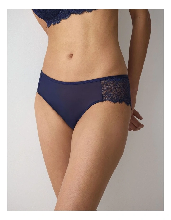 Amourette Sparkle Hipster Brief in Admiral Blue image 1