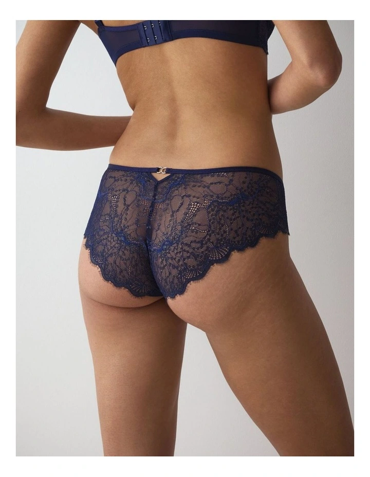 Amourette Sparkle Hipster Brief in Admiral Blue image 2