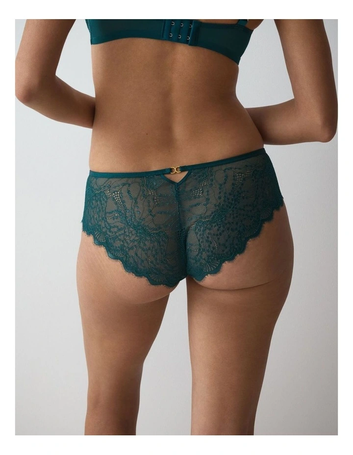 Amourette Sparkle Hipster Brief in Teal Green image 2