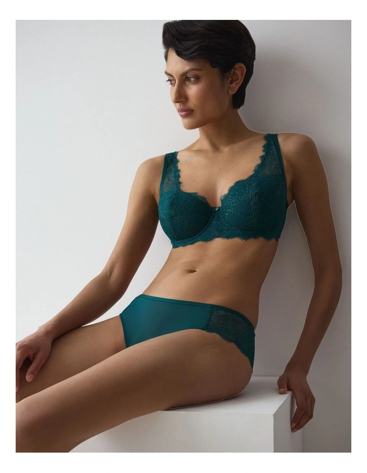 Amourette Sparkle Hipster Brief in Teal Green image 4