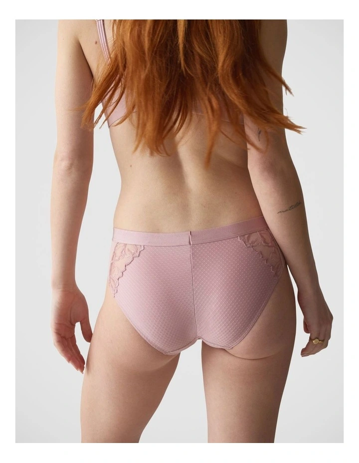 Wild Azalea Florale Tai Brief in Pink image 2