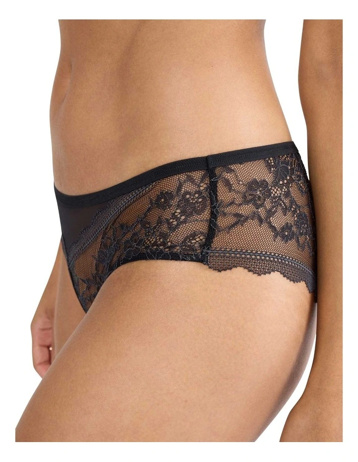 Comfort Allure Hipster Brief in Black image 3