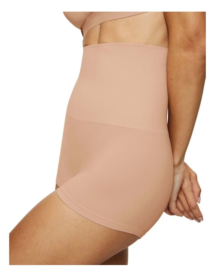 Soft Sculpt Shorts in Beige image 3