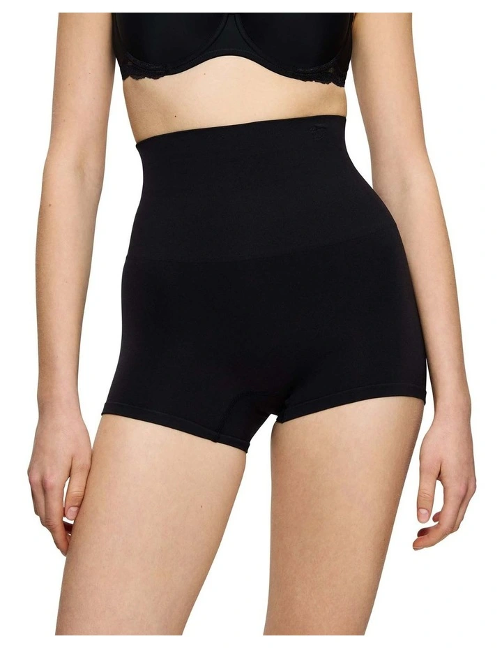 Soft Sculpt Shorts in Black image 1
