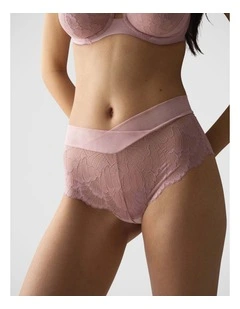 Love in Lace Short Biref in Pink