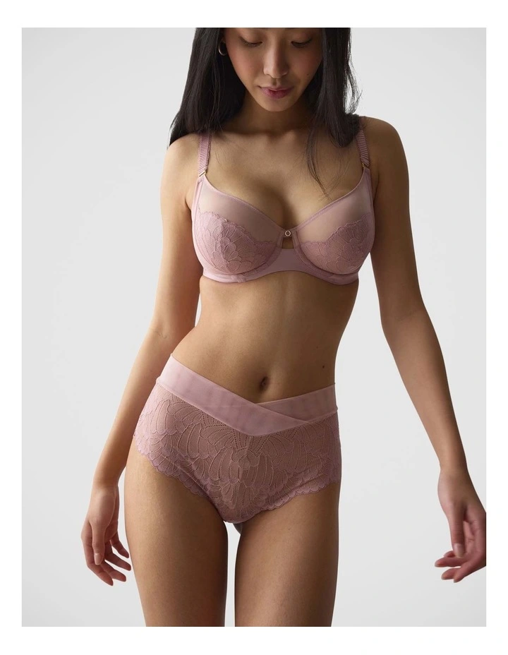 Love in Lace Short Biref in Pink image 4