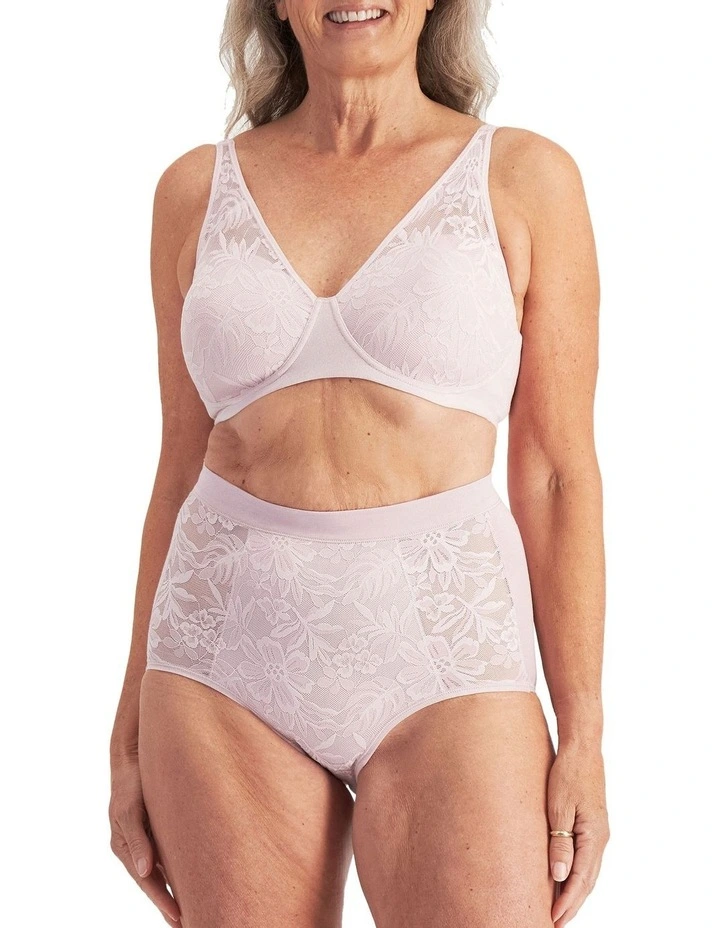 Ultralight Wirefree Bra in Peony Dream image 4