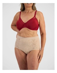 Ultralight Illusion Bra in Red Wine
