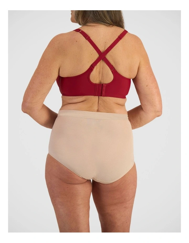 Ultralight Illusion Bra in Red Wine image 4