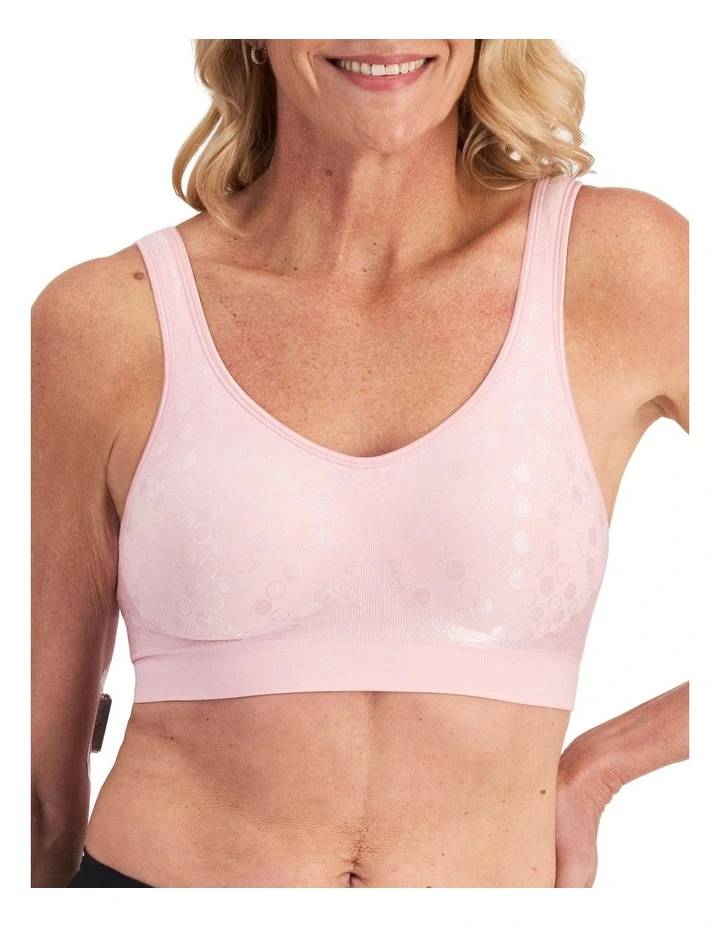 Comfort Revolution Contour Wirefree Bra in Gentle Peach image 1
