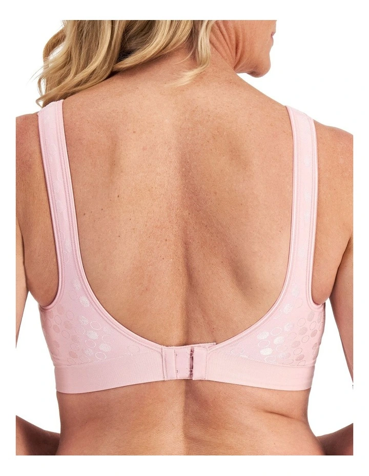 Comfort Revolution Contour Wirefree Bra in Gentle Peach image 3