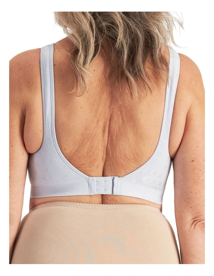 Comfort Revolution Contour Wirefree Bra in Blue Oyster image 2