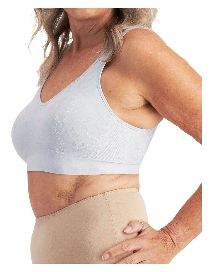 Comfort Revolution Contour Wirefree Bra in Blue Oyster image 3