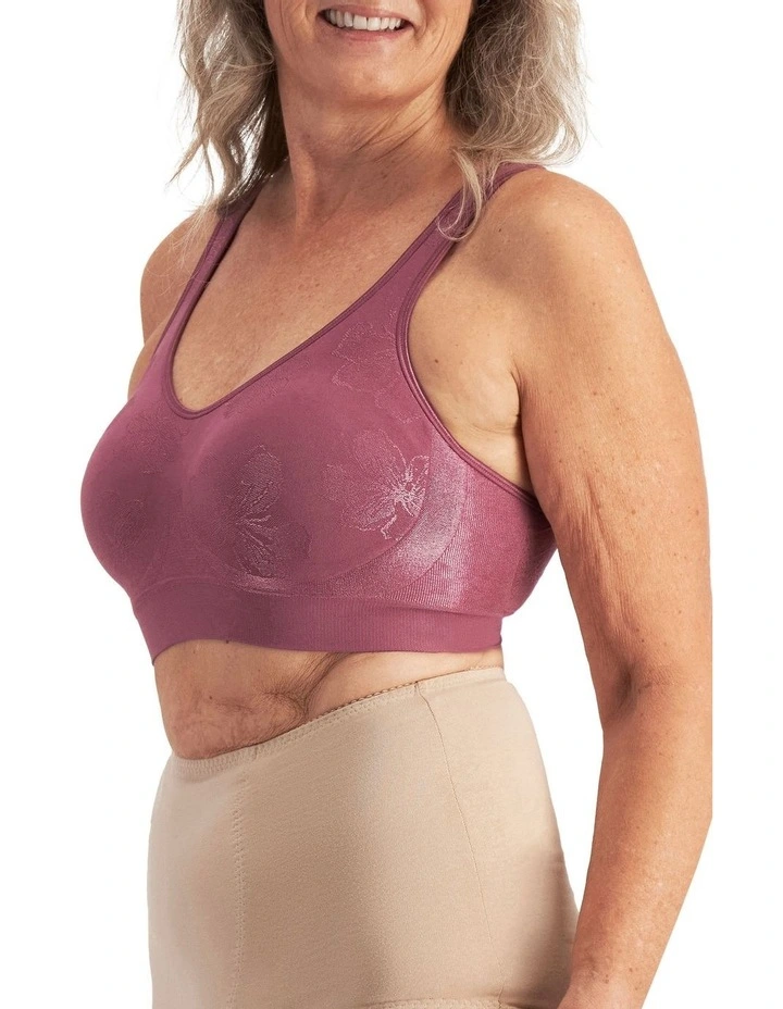 Comfort Revolution Contour Wirefree Bra in Wild Mauve image 3