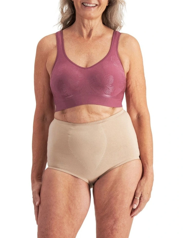 Comfort Revolution Contour Wirefree Bra in Wild Mauve image 4