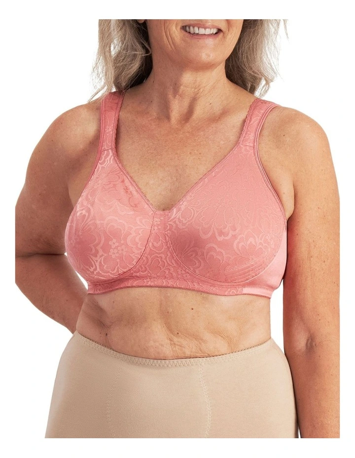 Ultimate Lift And Support Wirefree Bra Y1055H in Pink image 1
