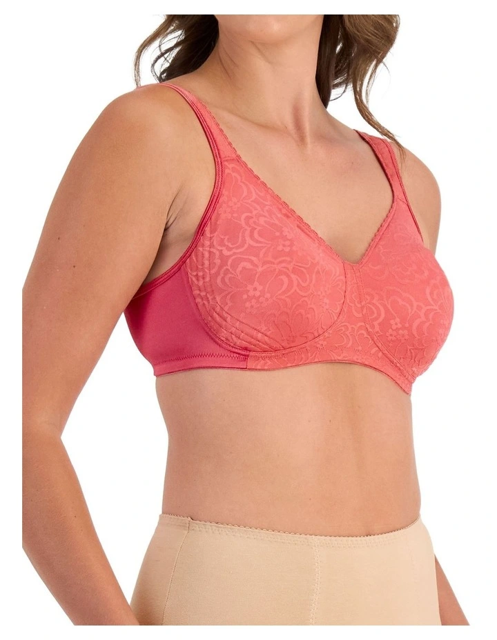 Ultimate Lift And Support Wirefree Bra Y1055H in Pink image 3