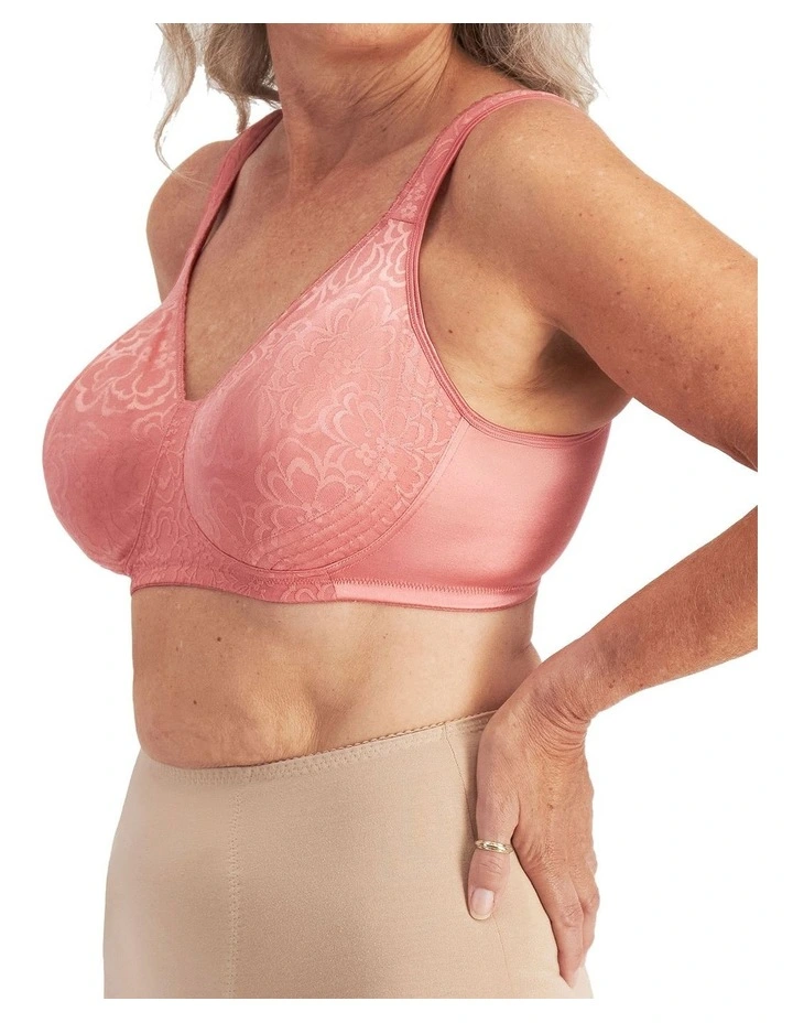 Ultimate Lift And Support Wirefree Bra Y1055H in Pink image 3
