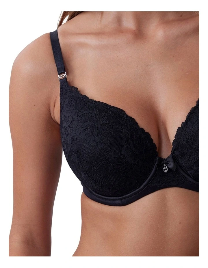 Bethany Essentials Lightly Lined Bra in Black image 4