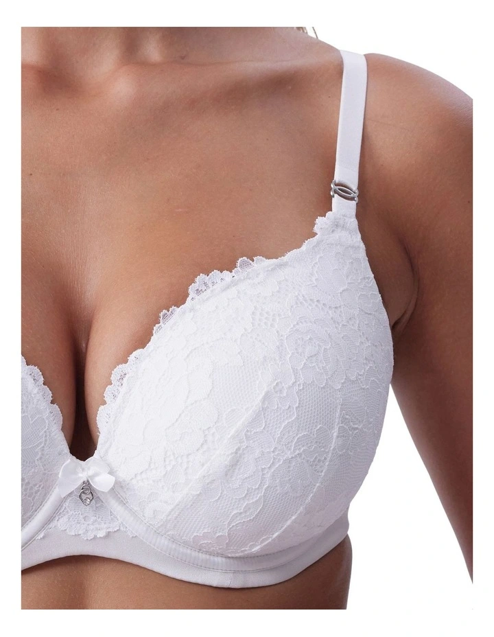 Bethany Essentials Lightly Lined Bra in Ivory image 4