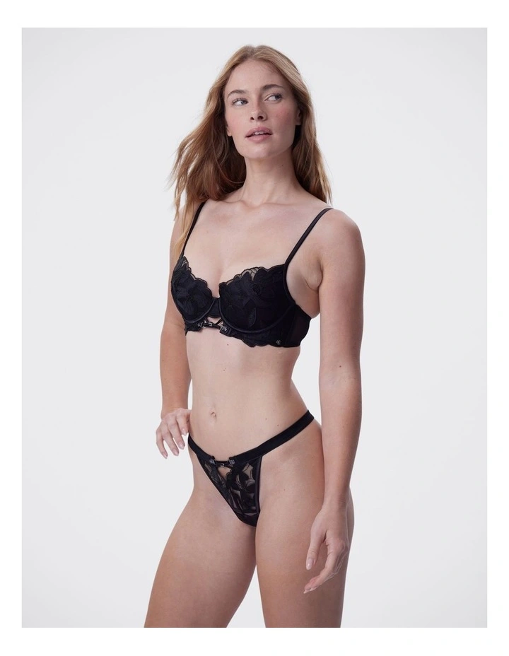 bras n things up all night push up 1/2 cup iconic image 2