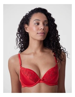 bras n things noelle push up plunge bra