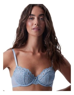 Dulcie Unlined Bra in Light Blue