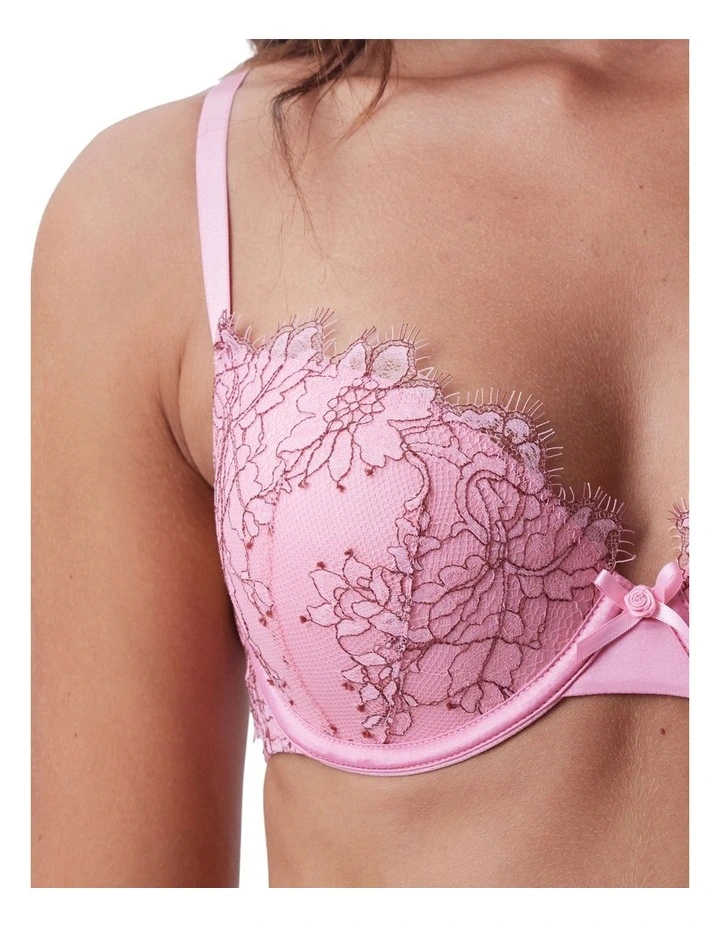 Chantalle Push Up Bra in Pink image 6