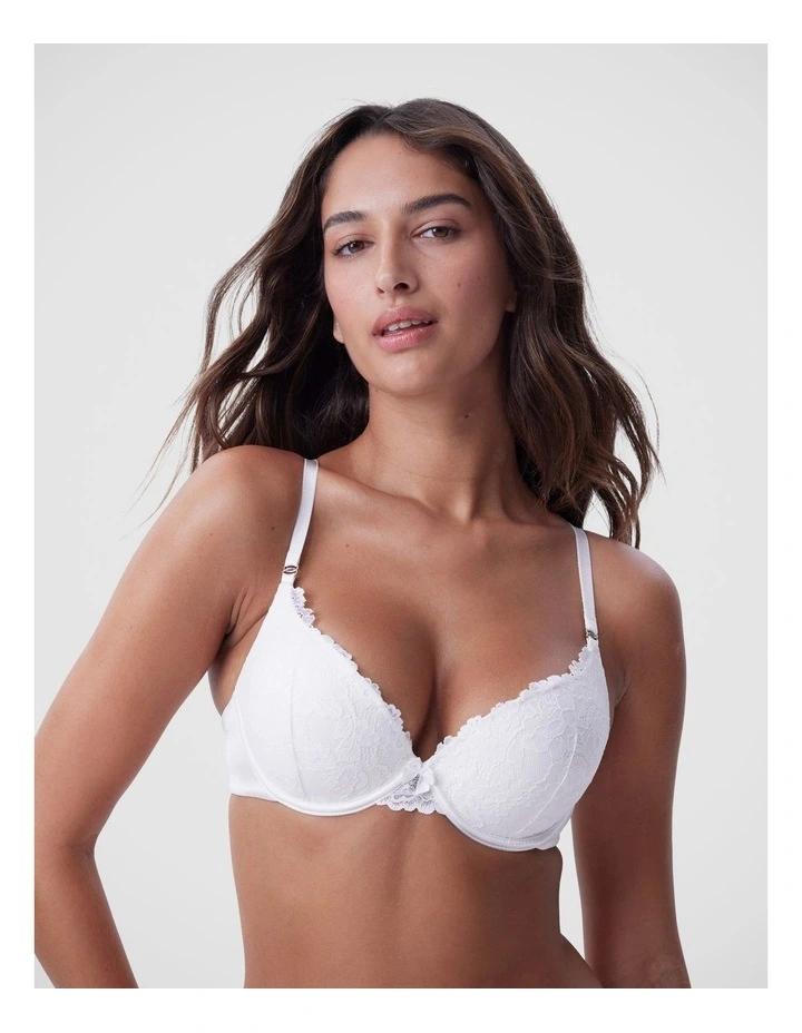 Bethany Essentials Push Up Bra in Ivory image 1