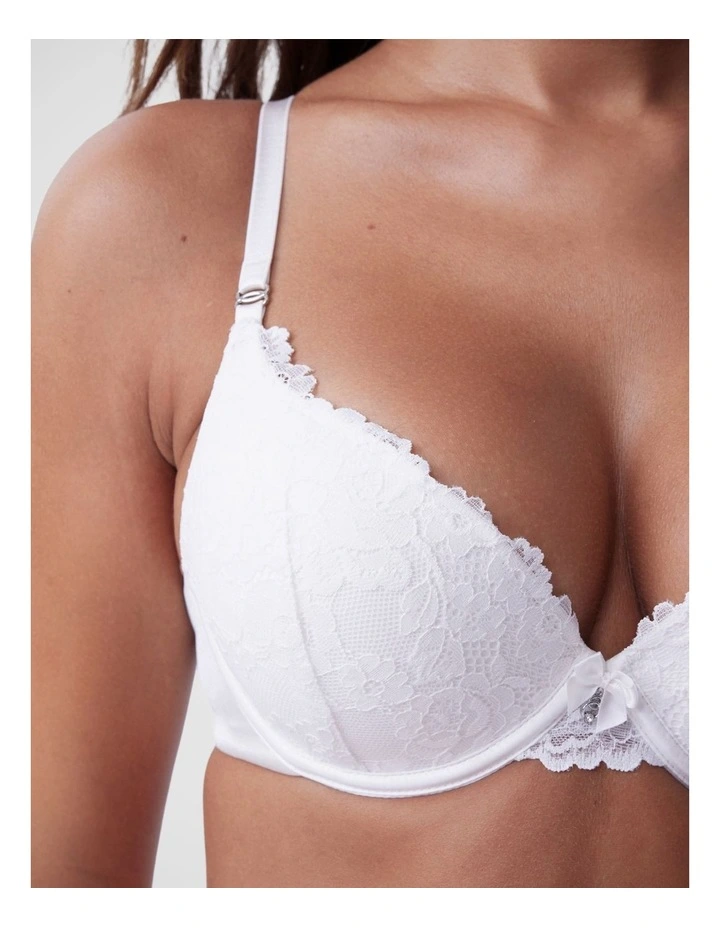 Bethany Essentials Push Up Bra in Ivory image 4