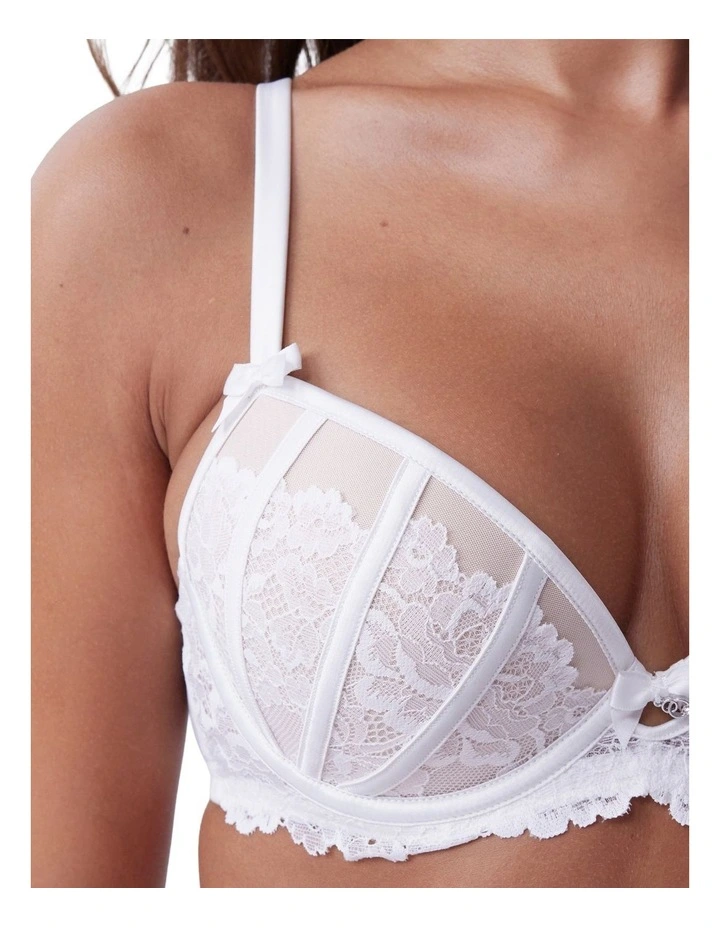 Bethany Essentials Push Up Bra in Ivory image 6