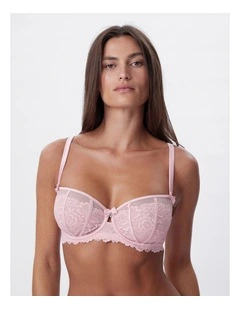 Bethany Underwire Bra in Light Pink