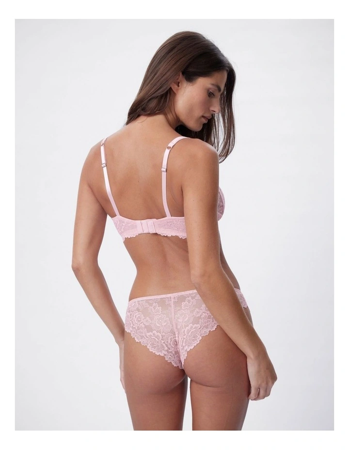 Bethany Underwire Bra in Light Pink image 2
