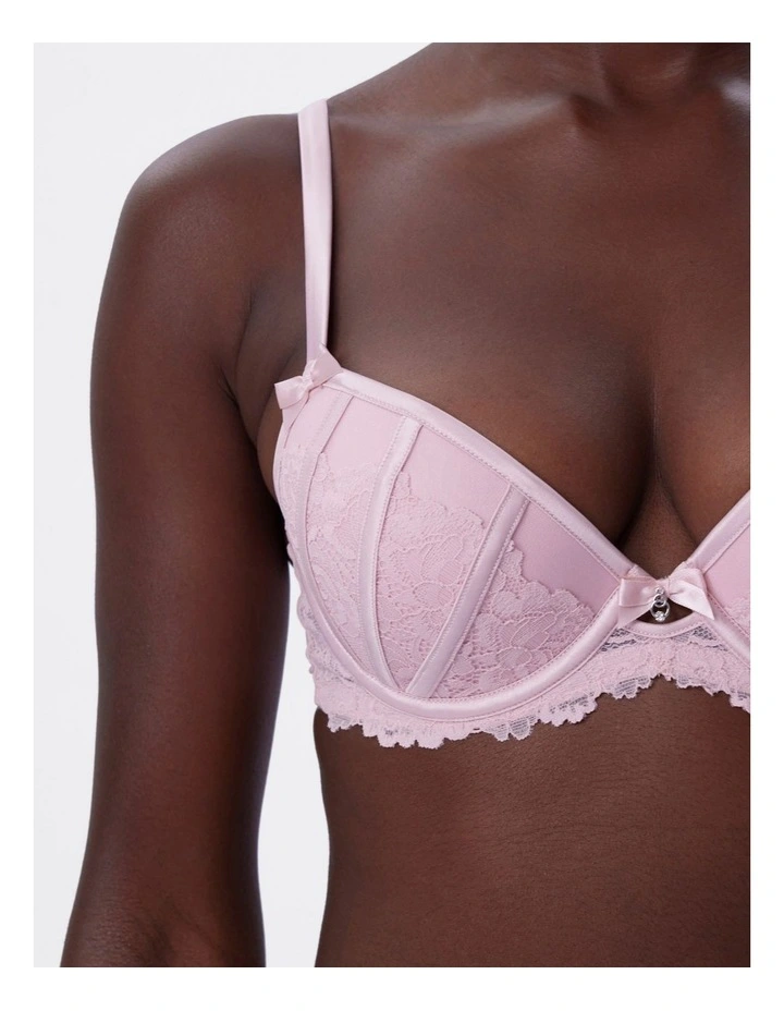 Bethany Push up Bra in Light Pink image 6